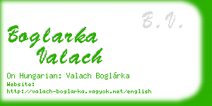 boglarka valach business card